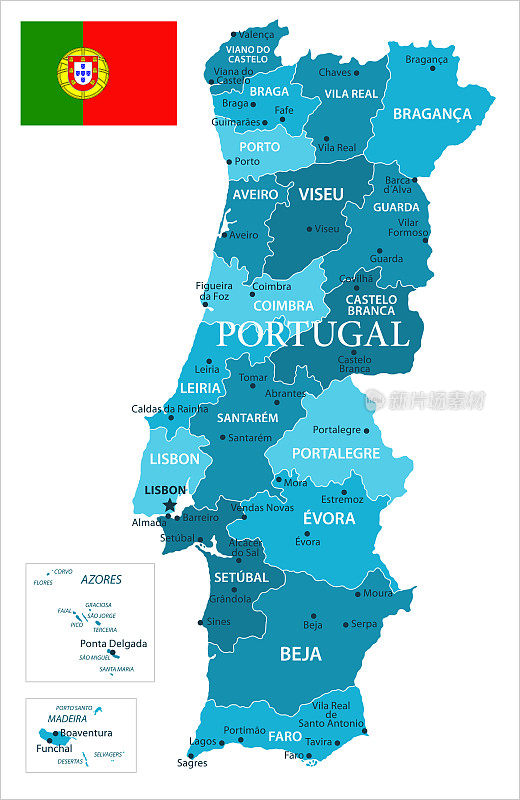 31 -葡萄牙-穆雷纳Spot Isolated 10